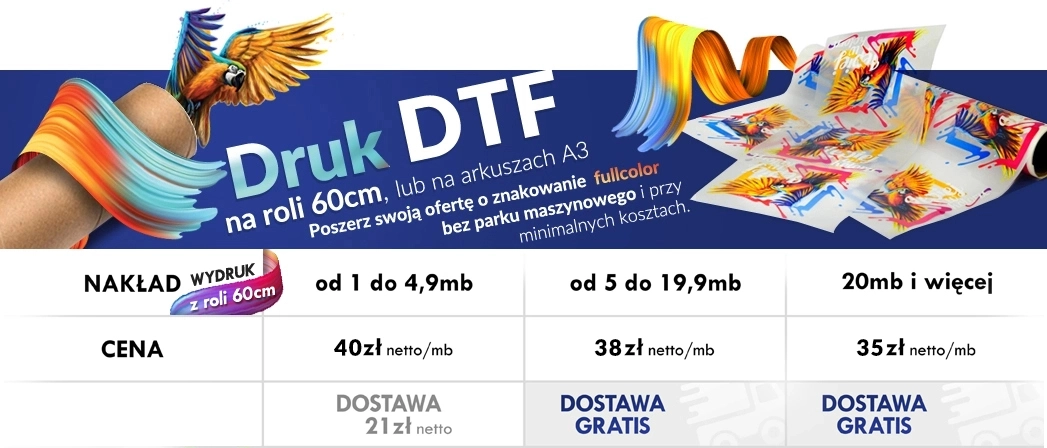 reklama druk dtf