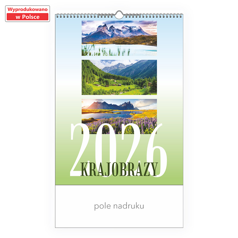 Kalendarz 13-planszowy - Krajobrazy