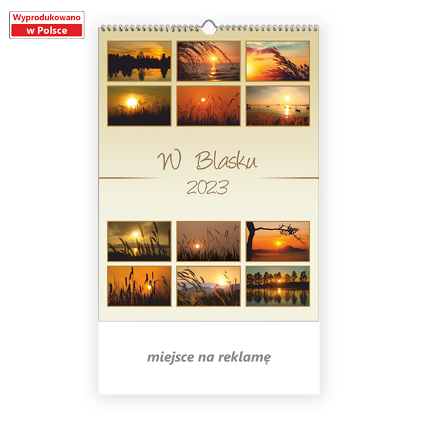 Kalendarz 13-planszowy - W blasku
