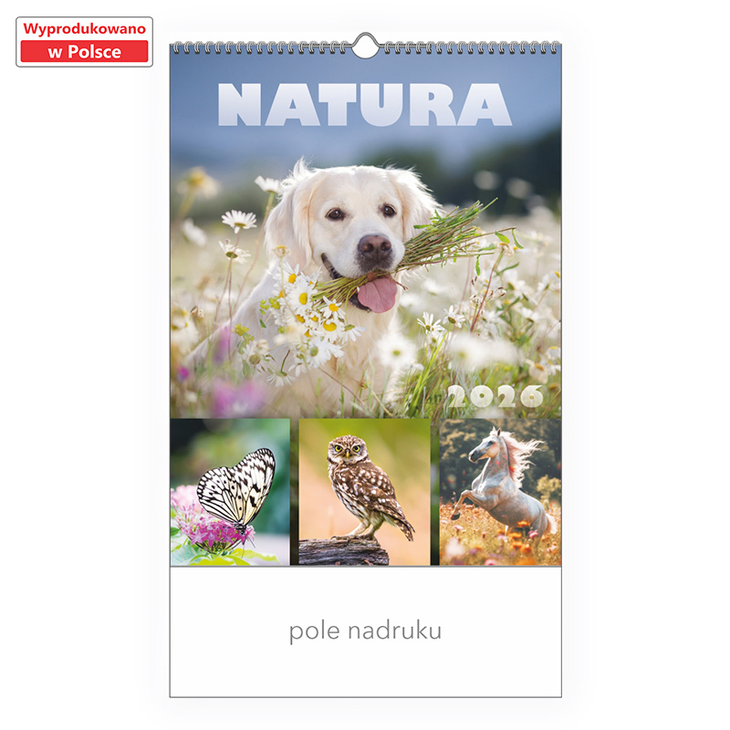 Kalendarz 13-planszowy - Natura
